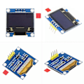 Miniatyrbild 2 av 5: För Raspberry Pi 0.96 Tum OLED med Fodral I2C SSD 4Pin Modul LCD Skärmvisning CPU Temperatur för