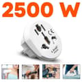 Miniatyrbilde 4 av 5: Reiseadapter Universalplugg Type C EU til Type G UK Atq2355