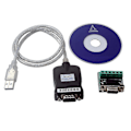 Miniatyrbilde 1 av 5: USB 2.0 til RS485 -485 RS422 -422 DB9 Com Seriell Port Enhetskonverter Adapterkabel, Prolific PL230