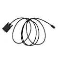 Miniatyrbillede 1 af 5: Type C til VGA-konverterkabel USB C til VGA-adapterkabel USB3.1 Type C-kabel til 12-tommer bærbar computer 1,8M