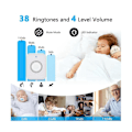 Miniatyrbillede 3 af 5: X6 Visuel Dørklokke Stemme Dørtelefon Klokkespil Vga Nattesyn Ip Kamera Wifi Smart Alarm Sikkerhed