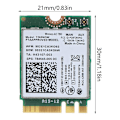 Miniatyrbild 4 av 5: ForIntel Wireless-AC 7260 7260NGW DualBand 2x2 Wi-Fi BT 4.0 NGFF WiFi-kort