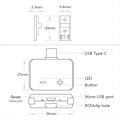 Miniatyrbild 4 av 5: V5 RCM Loader+RCM Jig Clip Verktyg för Nintendo Switch NS Konsol Inbyggt Program med USB C
