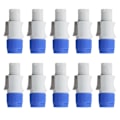 Miniatyrbillede 2 af 5: 10 stk. 3-bens han Powercon-stik Signalindgangsjack til Beam Light Stage Light Power Output