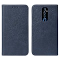Miniatyrbillede 2 af 5: For Oppo Reno2 Z Magnetisk Lukning Læder Telefon Etui