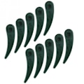 Miniatyrbilde 3 av 3: 25 stk. reserveblader til gresstrimmer, reserveblader i plast til gresstrimmer, universelle reserveblader i plast