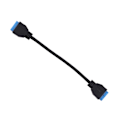 Pikkukuva 4 / 5: Usb 3.0 19-nastainen Yksi-kahteen Hub Piirulla Ja Modulaarisella Kaapelisuunnittelulla Usb 19-nastainen Hub Emolevy 19-nastainen Ext