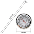 Miniatyrbillede 4 af 5: Kompostjord Termometer med Lang Stang - Hurtig Respons Rustfrit Stål 20 Tommer - Måleprobe - Fahrenheit og Celsius