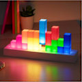 Miniatyrbilde 5 av 5: Tetris-lampe, Attoe LED Tetris-stablebar nattlampe