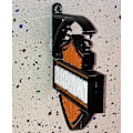 Miniatyrbilde 2 av 4: Harley Davidson veggdekorasjonsskilt, Harley Davidson-logo-skiltornament, Harley Davidson veggdekorasjon, ingen LED