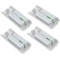 Miniatyrbild 1 av 5: 4-pack Laddningsbara Batteripack för Wii och Wii U Fjärrkontroll 2800mah