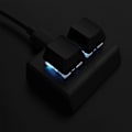 Miniatyrbillede 4 af 5: 2 Taster Makro Programmering Tastatur Rgb Mini Tastatur Gaming Tegning Rød Kontakt Brugerdefineret Tastatur Osu G