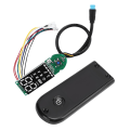 Miniatyrbilde 5 av 5: Ninebot MAX G30 Elektrisk Scooter - BT Digital Display Dashboard med Display Panel Deksel