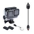 Pikkukuva 1 / 5: GoPro HERO10 Black / HERO9 Black 30m Lataava Vedenpitävä Kotelo