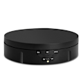 Miniatyrbilde 1 av 5: 14,6 cm automatisk elektrisk dreieskive 360 graders roterende displaystativ, svart