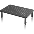 Miniatyrbillede 1 af 6: Computer Monitor Stand med Ventileret Platform, 3 Højdejusterbare Monitor Stand MST003