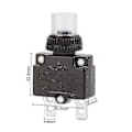 Miniatyrbillede 2 af 5: Kuoyuh 88 Serie 5a 10a 15a 20a 25a 30a Automatisk Nulstilling Termisk Overbelastningsbeskyttelse Afbryder til Luftkompressor