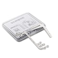 Miniatyrbild 1 av 5: 6st/Set Implantatguide Set Autoklaverbar Oral Plantering - Lokaliseringsvinkel Linjal