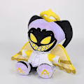 Pikkukuva 2 / 2: SCSYV Hazbin Hotel Adam Pehmoinen Täytetty Eläin Plushie Nuken Piirretty Pomo Leikkikalun Hahmo Lahjat Adam