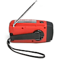 Miniatyrbillede 4 af 4: Vind op radio, nødradio sol bærbar 2000mah Powerflashlight (bebetter)-yuyu