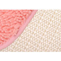 Miniatyrbillede 4 af 5: Skridsikker absorberende tæppemåtte soveværelse badeværelse absorberende skridsikker måtte - hjerteformet, 40 * 50 cm, pink, 1 stk