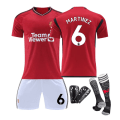 Miniatyrbilde 2 av 4: 2324 Red Devils hjemme trening drakt jersey sportsuniform menn og kvinner fotballuniform NO.18 26