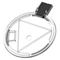 Miniatyrbilde 4 av 5: Justerbar RGB-konsollstativ, LED-atmosfærelysbase for PS5-spillkonsoll