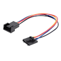 Miniatyrbild 2 av 4: 5-pin till 4-pin fläktkontaktadapter Konverterförlängningskabel för Dell PC Laptop Kaesi