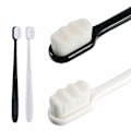 Miniatyrbillede 1 af 4: 4 stk. Ultra Fine Wave Mikro-nano Tandbørste med 20000 Bløde Floss-Børster Sæt til Rejse