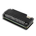 Miniatyrbild 5 av 5: 40-stifts GPIO-huvud för fodral för Banana Pi M2 Zero värmeavledning helt i metall för