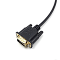 Pikkukuva 3 / 5: 1,8 m DisplayPort DP - VGA urosadapterikaapeli kullattu johto UniversalP20211224184