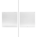 Miniatyrbilde 2 av 5: 120X120X6mm Børstet Aluminiumsplate 3D-Skriver Varm Seng Z-Akse Støtte Baseplate for VORON V0 V0.1