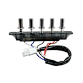 Miniatyrbild 1 av 5: Spiskåpa 5 knappar omkopplare knapp Universal tillbehör omkopplare kontrollpanel panel Controller-LN