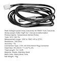 Miniatyrbillede 3 af 5: NTC 10K Ohm Vandtæt Digital Termisk Temperatur Sensor Probe 1m