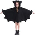 Fledermus Kostume Til Børn, Piger Halloween Vampyr Lynlås Kjole