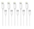 5 stk. 1M Lightning-ladere for iPhone