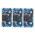 Miniatyrbilde 3 av 5: 3 stk. LM2596 DC- Justerbar Step-Down Konverter Spenningsregulator LED Display Voltmeter 4.0-40V til 1