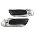 Miniatyrbillede 5 af 5: Venstre forreste LED blinklys 63137298347 til F55 F56 F57 2014-2020 sidemarkør indikatorlampe