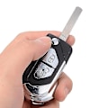 Miniatyrbilde 3 av 5: Fjernkontrollhussett for Citroen Ds3 med 2 knapper, fjernkontrollhus med batteri