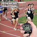 Miniatyrbild 3 av 5: Stoppur Professionell Timer 3 Rader 10/30/100 Varv Split Minne Med Digital Extra Stor Skärm För Stoppur Sport Spel Timer Räkna Upp Ner Vatten Re