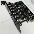 Miniatyrbild 2 av 5: USB 3.0 PCI Express Adapter PCI E till 7 Portar USB 3 Adapterkort (VIA)