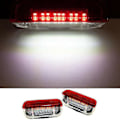Miniatyrbild 4 av 5: 4 st LED-dörrvarningsljus välkomstprojektor för Golf 6 7 Mk5 Mk6 B6 B7 Cc