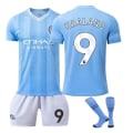 Miniatyrbild 2 av 4: 23-24 Paris Miami Real Madrid Manchester City tröja hem och borta vuxen barn fotboll uniform dräkt navy 7 24