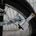 Miniatyrbillede 4 af 5: Cykel Dynamo Lygtesæt Forlygte Baglygte LED Cykellygte Motoriseret Cykel Friktions Dynamo Generator For- og Baglygte