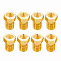 Miniatyrbillede 2 af 5: 3D Printer Dyse Sæt - 8 STK E3D-V5 V6 M6 Gevind Hot Nozzles 1.75/0.5mm
