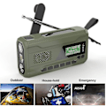 Miniatyrbillede 3 af 5: Bærbar Dab/fm-radio, 4000mah Dynamo Solar Radio, Solar Crank Radio, Survival Solar Radio Dab Radio Usb-oplader