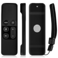 Miniatyrbillede 3 af 5: Silikone Fjernbetjening Etui til Apple TV 4. Generation Siri Fjernbetjening Stødsikker Skridsikker Etui (Uden Fjernbetjening)