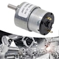 Miniatyrbillede 4 af 5: Gearmotor DC 12V Hastighedsreduktionsgearmotor med Hall-encoder til robotudstyr 200 rpm