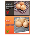 Miniatyrbilde 4 av 5: 8 Pakk Vaskbare Hønseredematter for Egglegging, Redekasseinnlegg for Hønsehus Gjenbrukbare C