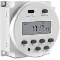 Miniatyrbild 1 av 4: Cn101A DC 12V Digital LCD-timer Programmerbar LCD-display Digital LCD-strömförsörjning Veckotimer Relästyrning med Vattentätt Skydd Vit